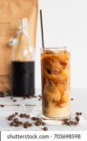 Cold Brew Coffee Iced Latte
