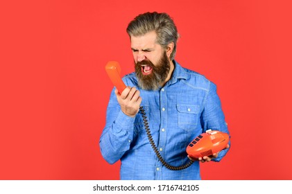 Cold Calling Scripts. Outdated Technology. Manager Phone Dialog Communication. Call Me. Successful Negotiations. Retro Phone. Sales Script. Answering Machine. Bearded Man Phone Conversation.