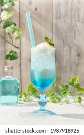 Cold Cream Soda To Drink In Summer In Japan