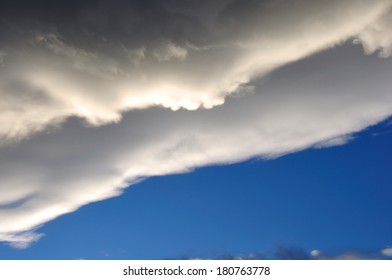 Cold Front Moving Over Westland, South Island, New Zealand