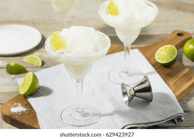 Cold Refreshing Lime Frozen Margarita Ready To Drink