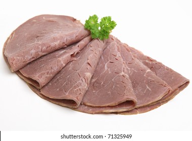 Cold Roast Beef Slices