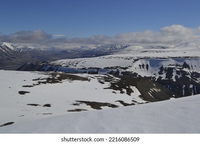 The Cold Shores Of The Svalbard Archipelago In Norway