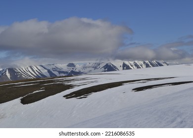 The Cold Shores Of The Svalbard Archipelago In Norway