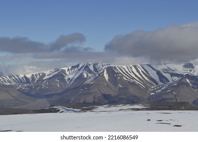 The Cold Shores Of The Svalbard Archipelago In Norway