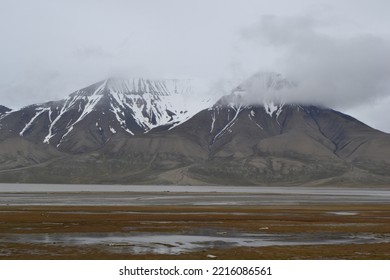 The Cold Shores Of The Svalbard Archipelago In Norway