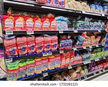 Cold Storage, Singapore 15 May 2020 - Bread Aisle /shelf