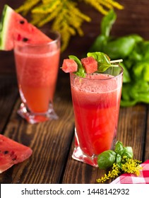 
Cold Watermelon Fresh
With Basil