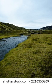 Cold Waters Of Great Skógafoss