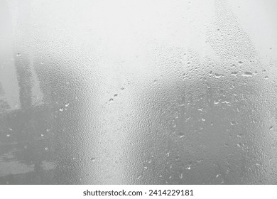 The cold window having water at winter - Powered by Shutterstock