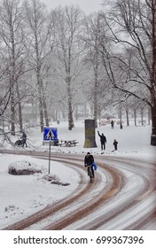Cold winter day
