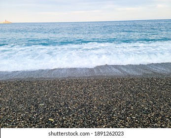 A Cold Winter Day On The Beach