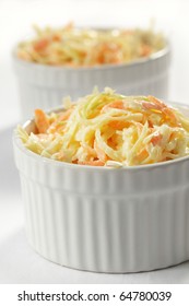 Cole Slaw Salad In The Bowl