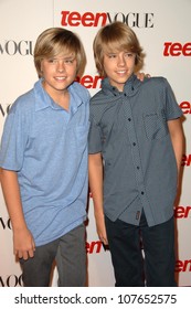 Cole Sprouse And Dylan Sprouse  At The Teen Vogue Young Hollywood Party. Los Angeles County Museum Of Art, Los Angeles, CA. 09-18-08