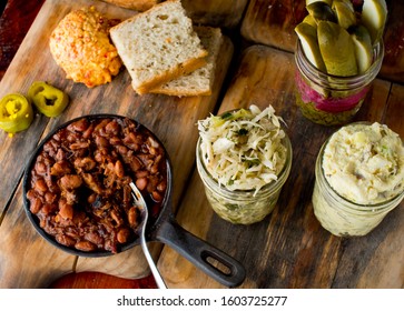 Coleslaw & Sides. Texas Smokehouse Bbq Traditional Sides. Pork N Beans, Coleslaw, Potato Salad, Pickeled Onions, Cucumbers Jalapenos Homemade Corn Bread Typically Served With Bbq Meats And Chicken. 