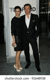 Colin Firth And Wife At The Tom Ford Beverly Hills Store Opening, Tom Ford, Beverly Hills, CA. 02-24-11