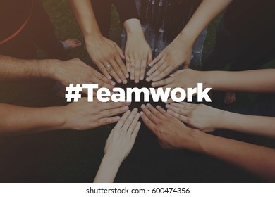 Collaboration Concept Text Teamwork Stock Photo 600474356 | Shutterstock