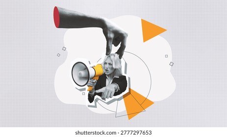 Collage of Analysis on Communication and Expression Concepts in Modern Society