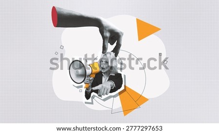 Collage of Analysis on Communication and Expression Concepts in Modern Society
