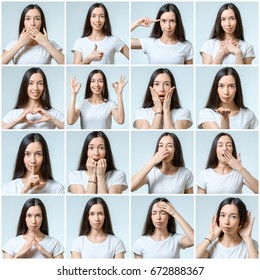 202,285 White Female Facial Expressions Images, Stock Photos & Vectors ...