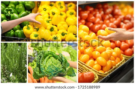 Similar – Image, Stock Photo Artichokes in a market