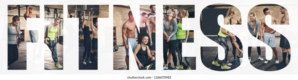 Fitness Collage Images, Stock Photos & Vectors | Shutterstock