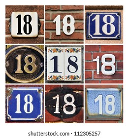 House Number 18 High Res Stock Images Shutterstock