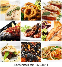 6,928 Seafood Collage Images, Stock Photos & Vectors | Shutterstock