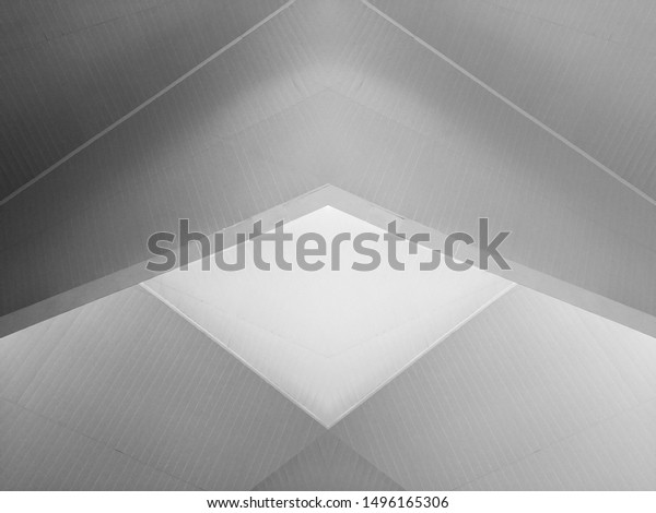 Collage Photo Dropped Ceiling Panels Realistic Stock Photo Edit