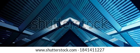 Similar – Image, Stock Photo Steel girders of the track at a station of the Wuppertal suspension railroad over the river Wupper in springtime in the city center of Wuppertal in the Bergisches Land in North Rhine-Westphalia, Germany