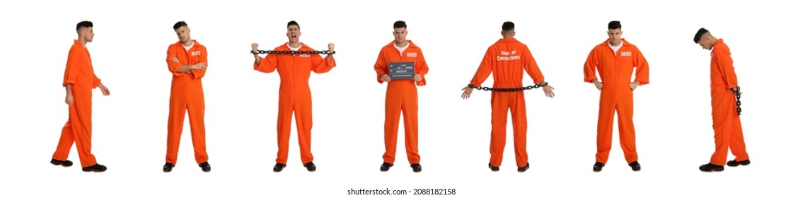 Collage con fotos de un prisionero de fondo blanco. Diseño de pancartas