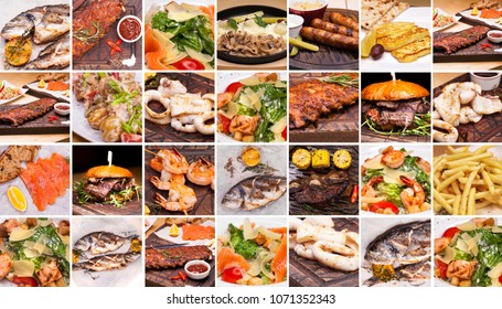 6,928 Seafood Collage Images, Stock Photos & Vectors | Shutterstock