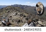 collage of squirrels in their habitat in the seven devils mountains of Idaho near Riggins in the Salmon River drainage