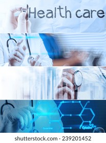 Collage Various Modern Medical Concept Stock Photo 239201452 | Shutterstock