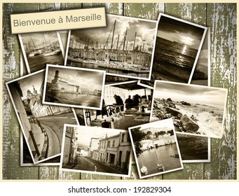 Vintage Photo Collage Images Stock Photos Vectors Shutterstock