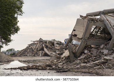 Collapsed Industrial Building