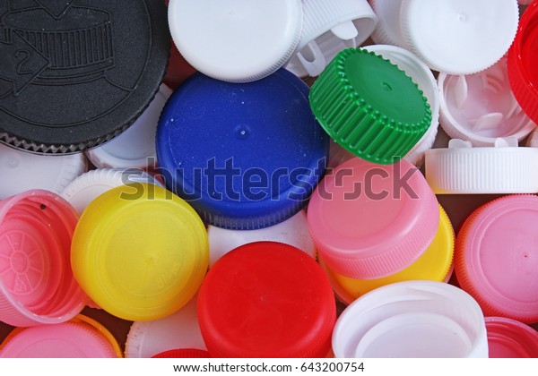 collecting plastic bottle caps