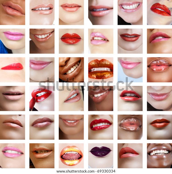 different lip colors