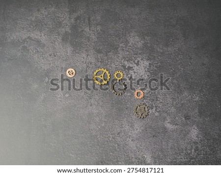 Collection of Gears and cogs
