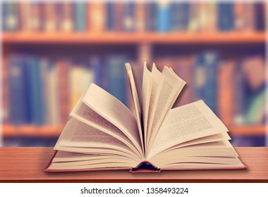 Collection of old books  on background - Shutterstock ID 1358493224