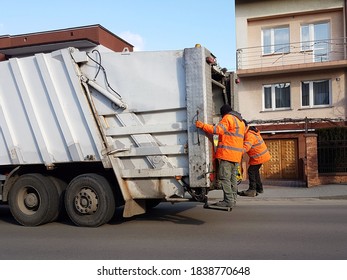 Collection And Removal Of Household Waste To Service Staff. Monitoring The Environmental Situation In Cities. Recycling Human Waste. Cleaning Of The Territory By Municipal Workers On Special Equipment