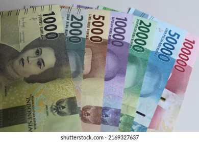 Collection Several New Rupiah Notes Various Stock Photo 2169327637 