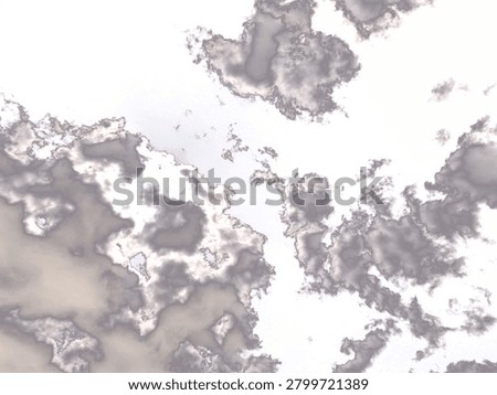 Collection of soft floating clouds forming an airy frame composition, perfect for fantasy scenes, sky backgrounds, photo overlays and seasonal designs.