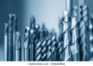 The collection of the  solid  carbide endmill tools for CNC milling machine .The  cutting  tool for machining center.
