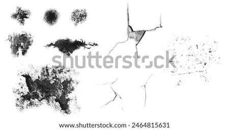 Collection texture of the damage and dirt - Usable for Brush