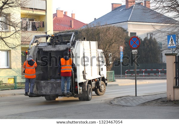 Collection and transportation of domestic\
garbage by municipal service employees. Control of the ecological\
situation in cities. Utilization of human waste. Limited speed.\
Territory cleaning.