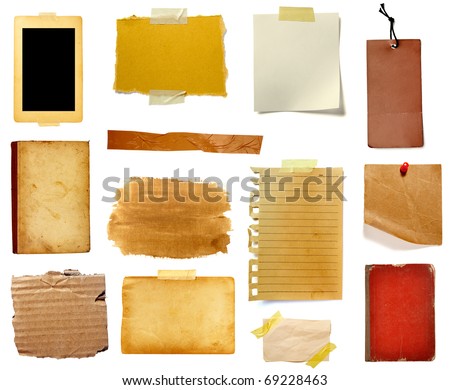 Similar – Image, Stock Photo various torn pieces of green strips of paper