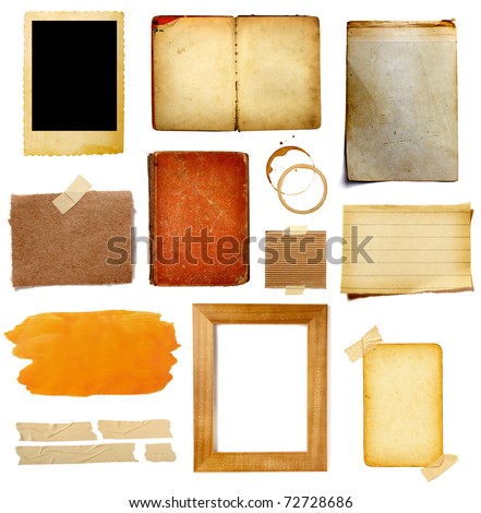 Similar – Image, Stock Photo various torn pieces of green strips of paper