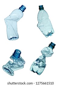 Collection Various Plastic Bottles On White Stock Photo 1275661510 ...