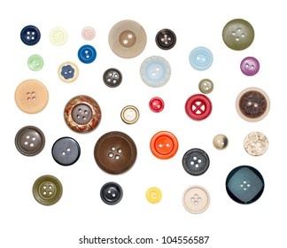 Collection Various Sewing Buttons Stock Photo 104556587 | Shutterstock